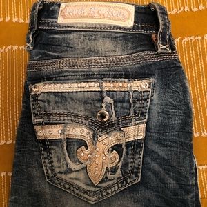 Rock Revival Easy Arjean Ankle Skinny Size 31